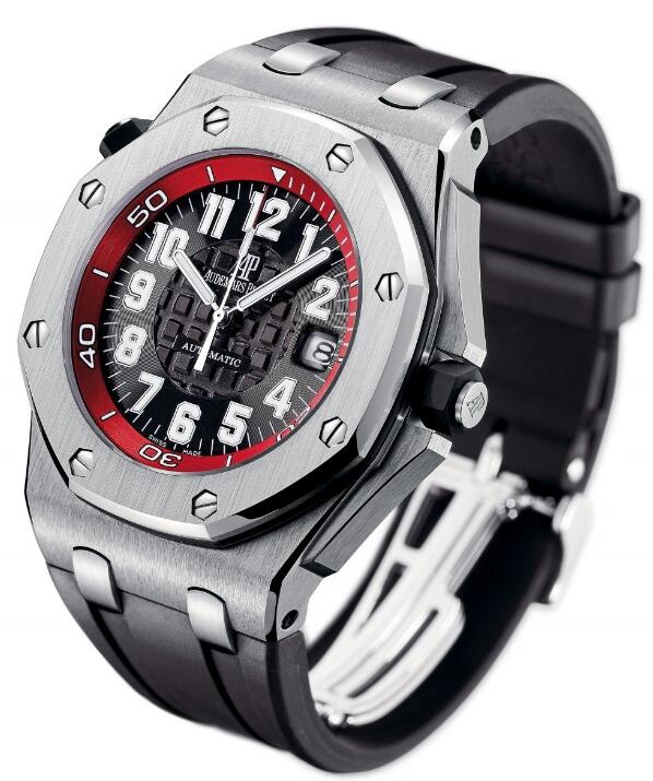 Replica AP Watch Audemars Piguet Royal Oak OffShore 15701 Scuba Boutique Red 15701ST.OO.D002CA.03